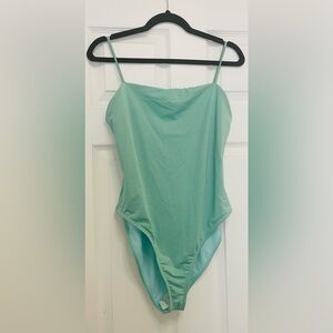 Elegant Seafoam One-Piece Swimsuit
